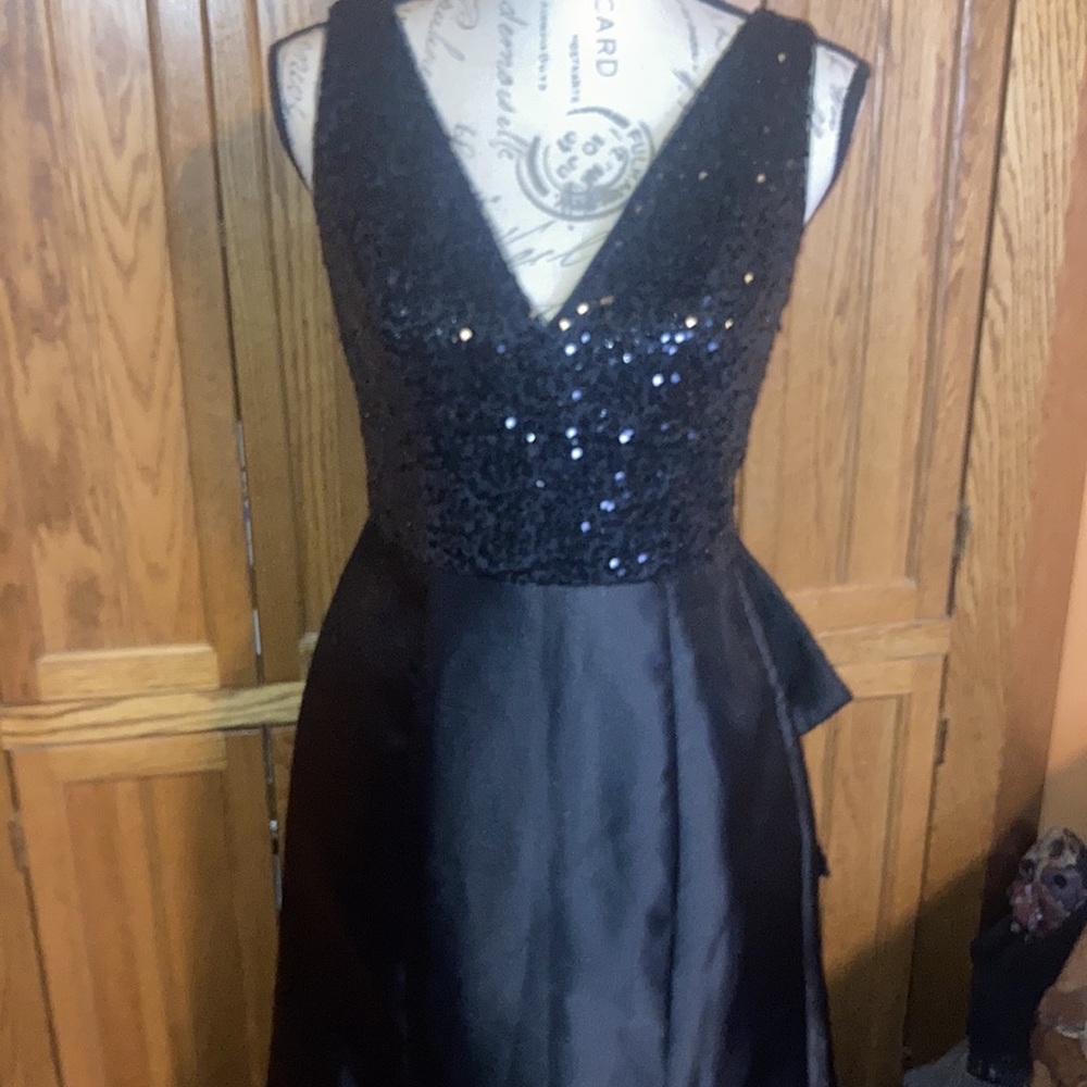 Adrianna Papell black evening dress - Picture 4 of 14